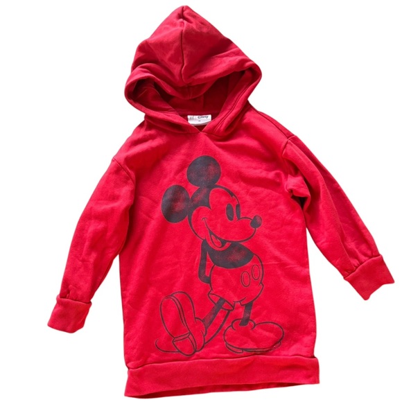 GAP Kids Red Hoodie with Mickey Mouse Design - Picture 1 of 3